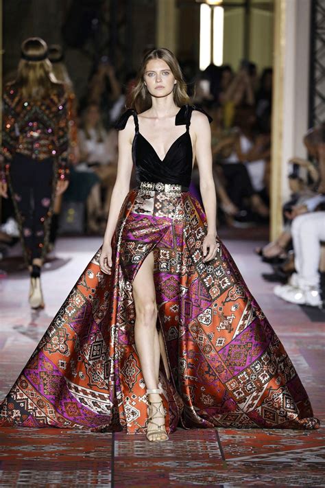 zuhair murad couture fashion show collection fall winter 2019 presented during paris fashion
