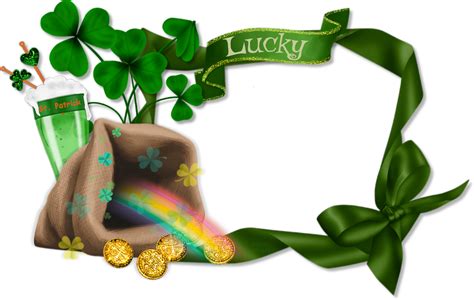 St Patrick S Day Frames Png Clusters