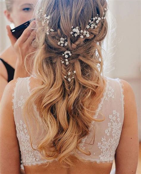 Stunning Half Up Half Down Wedding Hairstyles Ideas No 45