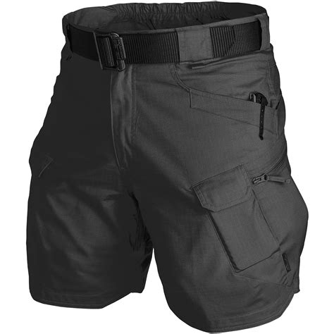 Helikon Uts Urban Tactical Shorts 8 5 Mens Ripstop Police Security Pants Black Ebay
