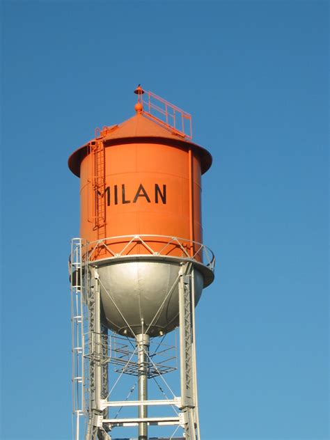 Former Site Of Milan Water Tower Milan Minnesota