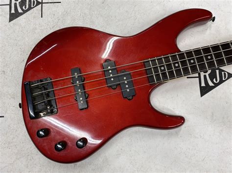 Ibanez Tr Series Electric Bass Guitar Red Ebay