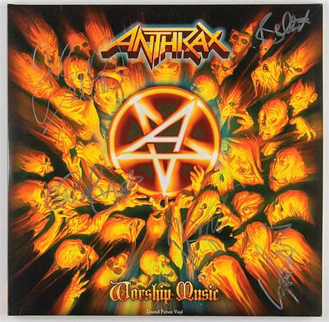 Anthrax Signed Album For Sale At Auction On 8th March Bidsquare