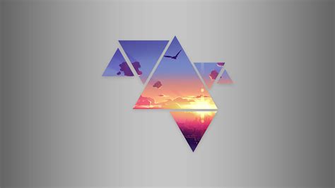 Download the perfect background images. abstract, Graphic design, Polyscape Wallpapers HD ...