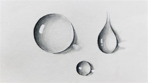 How To Draw Realistic Water Drop Easily Step By Step How To Draw Water