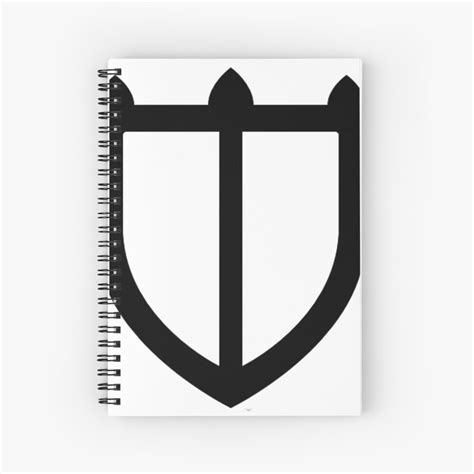 Ffxiv Paladin Job Class Icon Spiral Notebook By Itsumi Redbubble