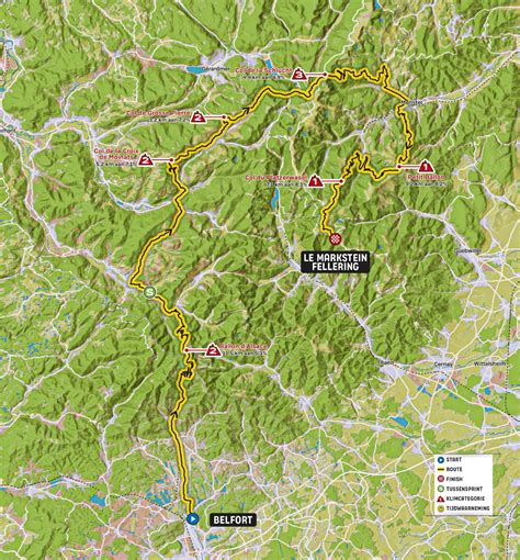 Tour De France Etappe Belfort Le Markstein Fellering