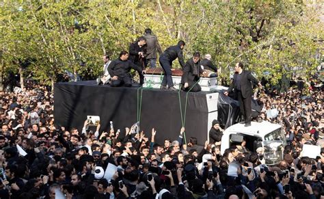 Thousands Of Mourners Gather For Rafsanjani Funeral In Tehran