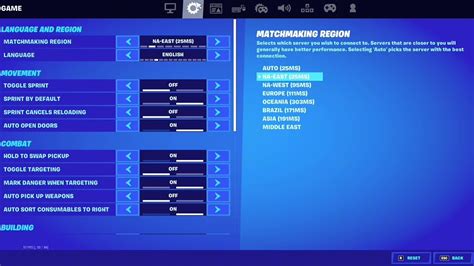 Best Keyboard And Mousecontroller Settings 2021 Fortnite Youtube