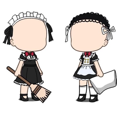 Gacha Life Maid Maid Outfit Maid Outfit Anime Club Outfits