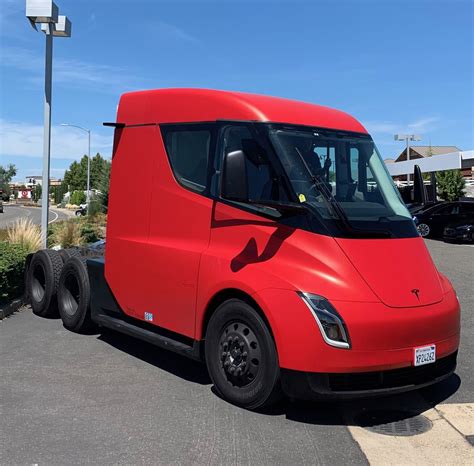 Boring co.) and derided as distractions (tesla semi, solarcity). Red Tesla Semi Prototype Spotted Pulling Into Supercharger ...