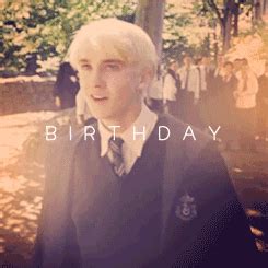 Browse relevant sites & find harry potter. Happy Birthday Draco Malfoy GIFs - Find & Share on GIPHY