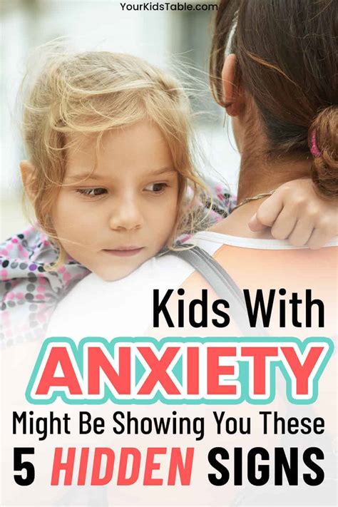 5 Important Signs That A Child Might Be Struggling With Anxiety