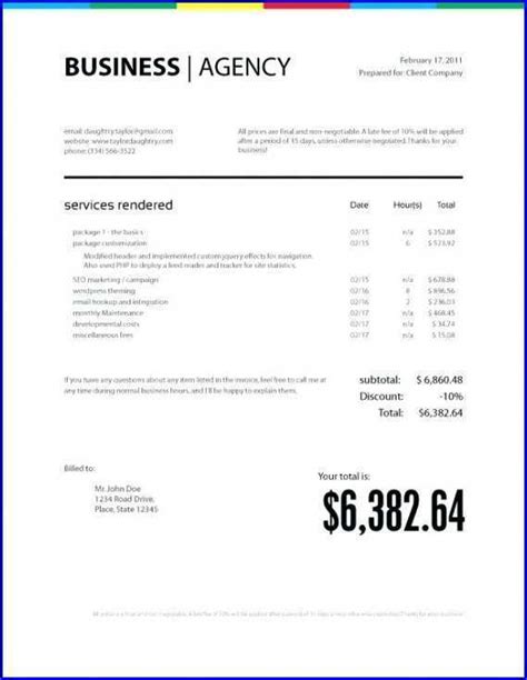 23 Online Freelance Invoice Template Singapore Download For Freelance