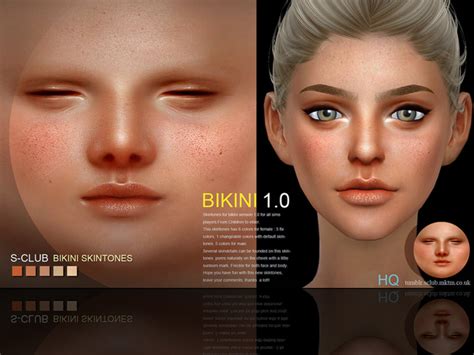 Skintones For All Age The Sims 4 Sims4 Clove Share Asia Tổng Hợp
