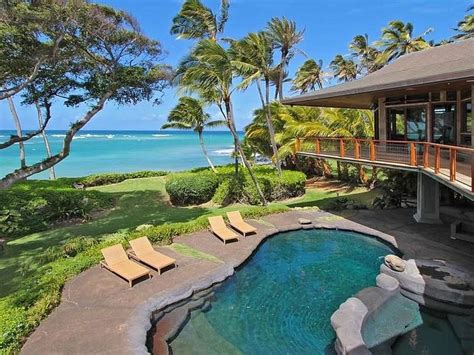 dream beachfront home homeadore luxury beach house hawaii homes beach house design