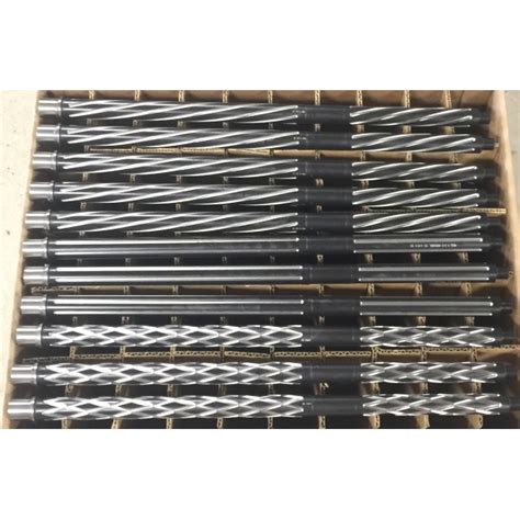 Ar 10 308 24 Stainless Steel Bull Barrel Black Diamond Fluted