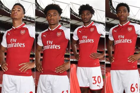 Arsenal Promote Four Young Players To The First Team Irish Mirror Online