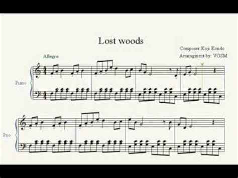Listen to the lost in the woods lyrics from the frozen 2 soundtrack. Lost Woods Piano Sheet Music - YouTube