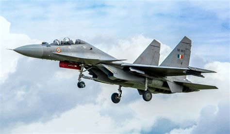 Indian Air Force Sukhoi Su 30mki A Variant Of The Su 30 Built By Hal