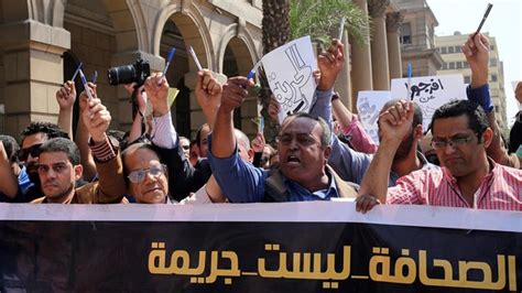 Egypt Police Raid Independent News Outlet After Journalist Arrest Freedom Of The Press News
