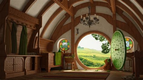 The Hobbit House J R R Tolkien Hobbiton The Lord Of The Rings Bag End The Shire