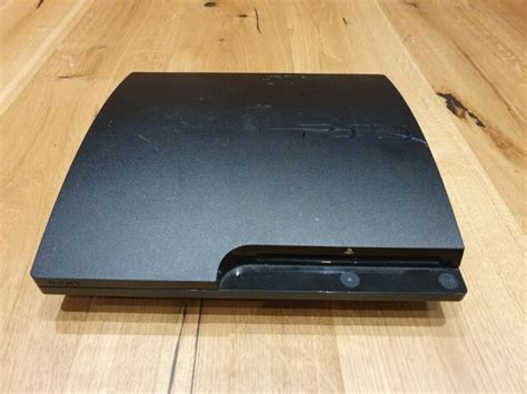 Sony Playstation 3 Slimline 320gb Charcoal Black Spielekonsole Cech