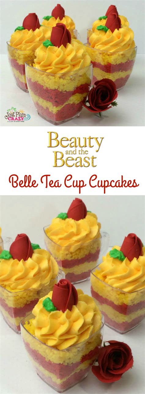 Belle Tea Cup Cupcakes Recipe Beauty And The Beast Just