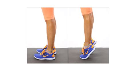 Legs Heel Raises Easy Standing Exercises For Abs Bum Legs Arms