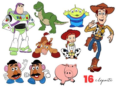 16 Toy Story Svg Cut Files Toy Story Vector Cliparts Download Payhip