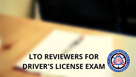 Lto Reviewer For Drivers License Examination Newstogov