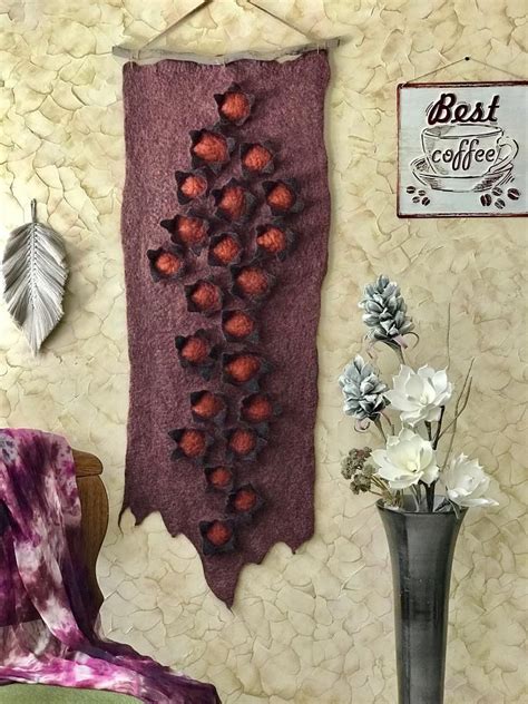 Check spelling or type a new query. Felt Wall Hanging Wet Felted Picture Wall Home Decor Wall ...