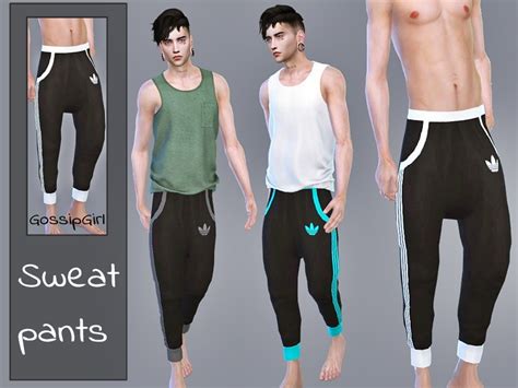 The Sims Resource Sweatpants Male