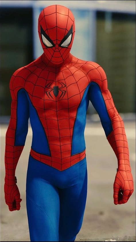 Spider Man Ps4 Classic Suit Retexture V2 Gta5