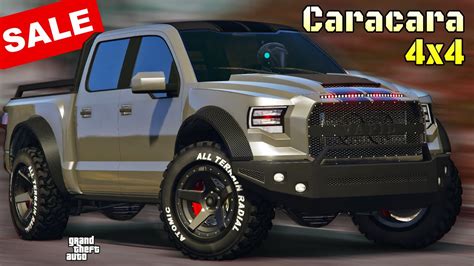 Caracara 4x4 Best Customization And Review Sale Now Gta Online Youtube