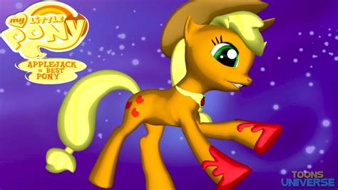 Applejack My Little Pony 3d Creator Fun Game Youtube