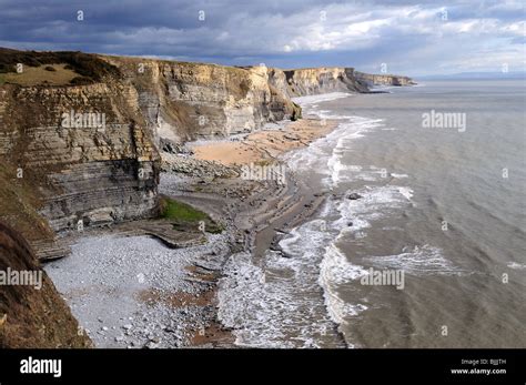 Dunraven Bay Heritage Coast Southerndown Glamorgan From Witches Point