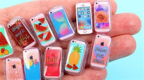 Diy Miniature Phone Cases Iphone Mini Things Barbie Dolls Diy Diy