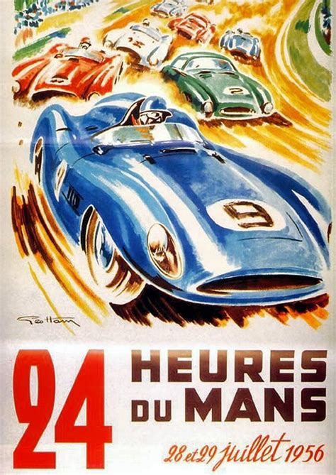 L Histoire Des Heures Du Mans Travers Ses Affiches Diaporama Lemans Le Mans Maville Com