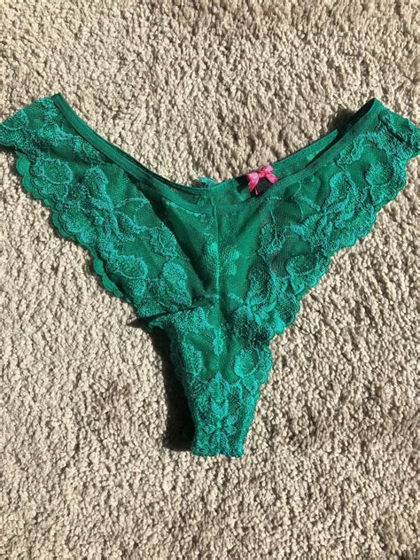 victoria s secret sexy little things collection green panty small brand new ebay