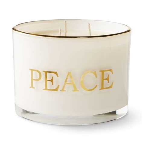 Peace Love Joy Triple Wick Candle Williams Sonoma
