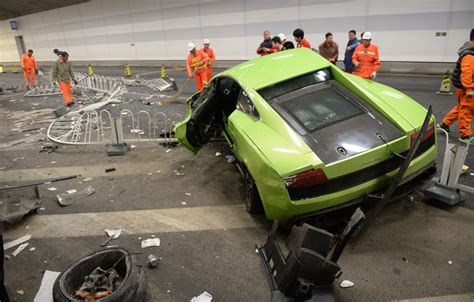 What Happens If You Crash A Supercar Like A Lamborghini