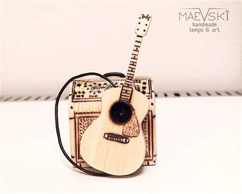 We'll make it easy for you. Acoustic guitar, gift for music lover by MaevskiHandmade ...