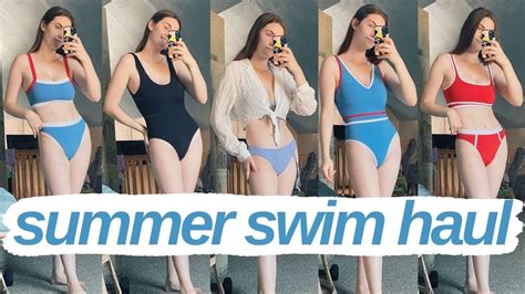 Dippin Daisy S Summer Swimsuit Haul Affordable Bikini Haul