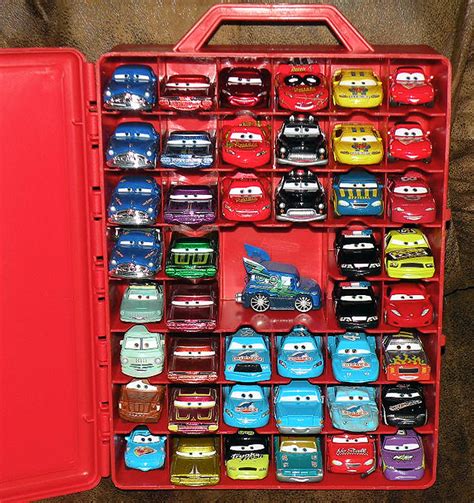 Disney Pixar Cars Cars Carrying Case Sort Of Take Five A Day