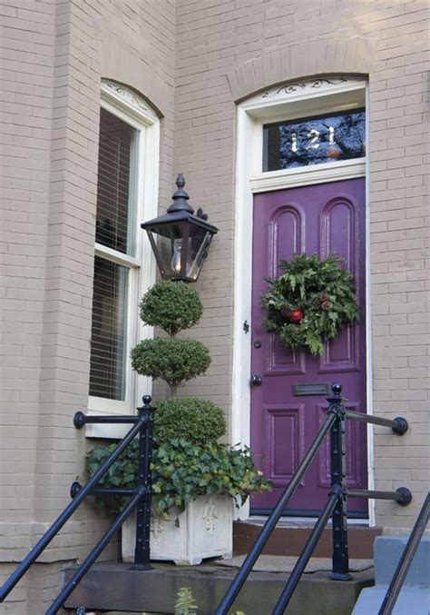 Six inspiring house exteriors (and my potentially shocking final house color choice). Can never go wrong with a purple door. The grey house ...