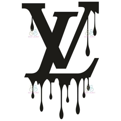 Louis Vuitton Logo Drip Svg Lv Logo Svg Drip Logo Svg Bra Inspire