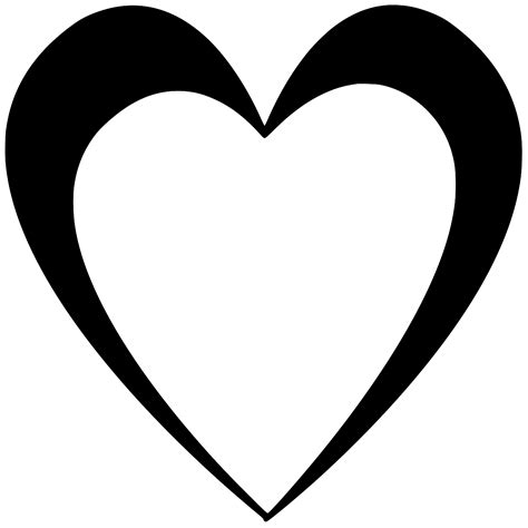 Heart Outline Clipart Heart Outline Tattoo Outline Art Outline My Xxx