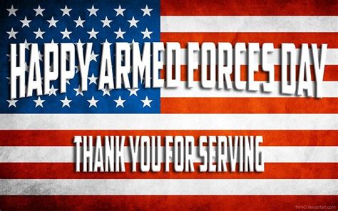 Armed Forces Day Thank You