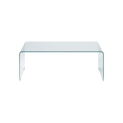 Sovet Italia Bridge Coffee Table Clear Pre Used Design Franckly